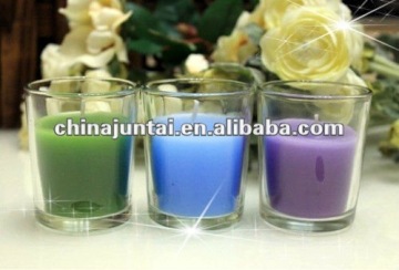 candle filled votives