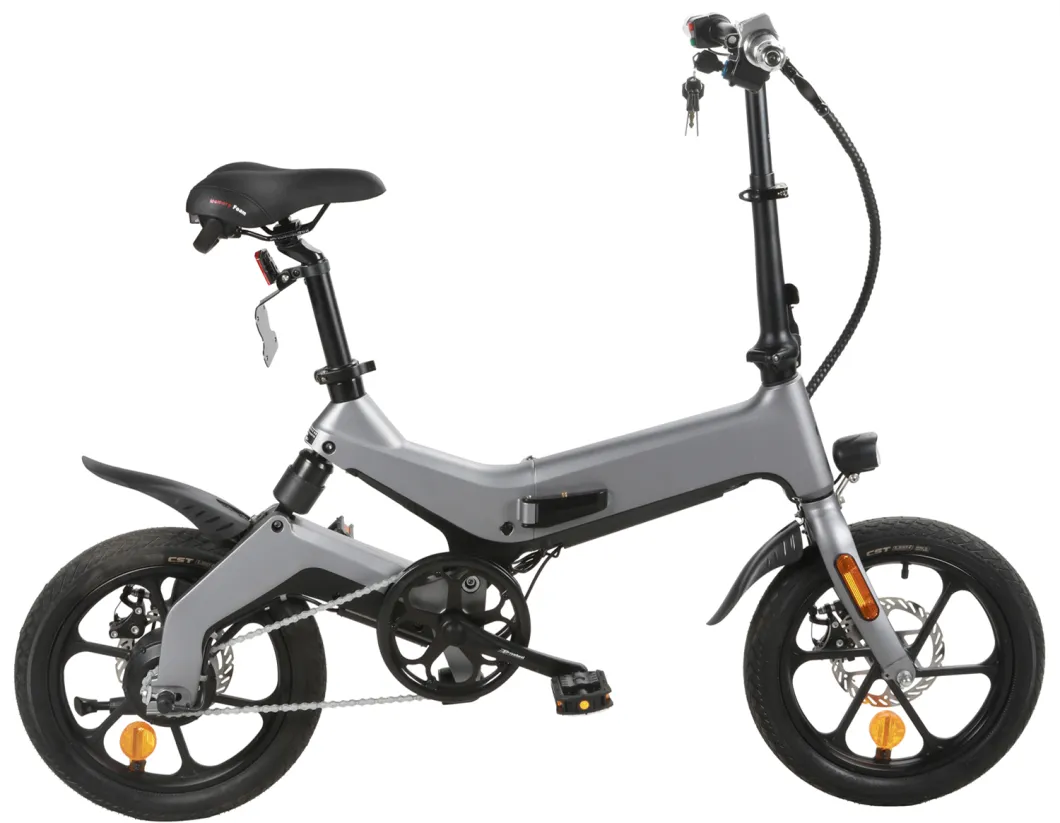 Pedals Assistant Power 16 Inch Folding Electric Bike