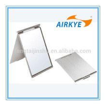 professional woman aluminum pocket hand folding makeup mirror