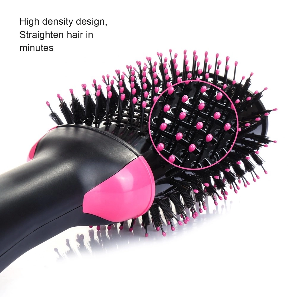 Electric Comb 2 IN 1 Hair Dryer Straight Hair Brush Hair Curlers Rollers