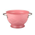 Rosa Farbpulverbeschichtung Colander