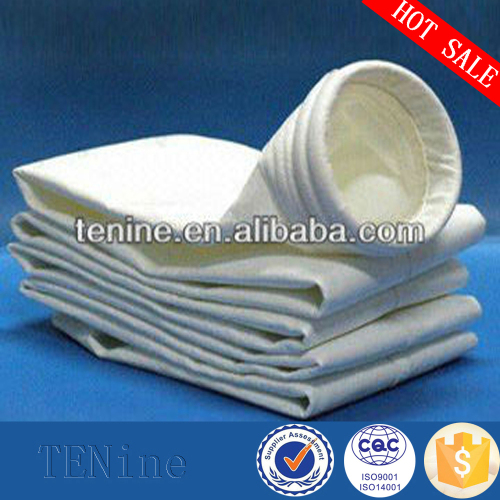 Hot melt sealing nonwoven filter bag