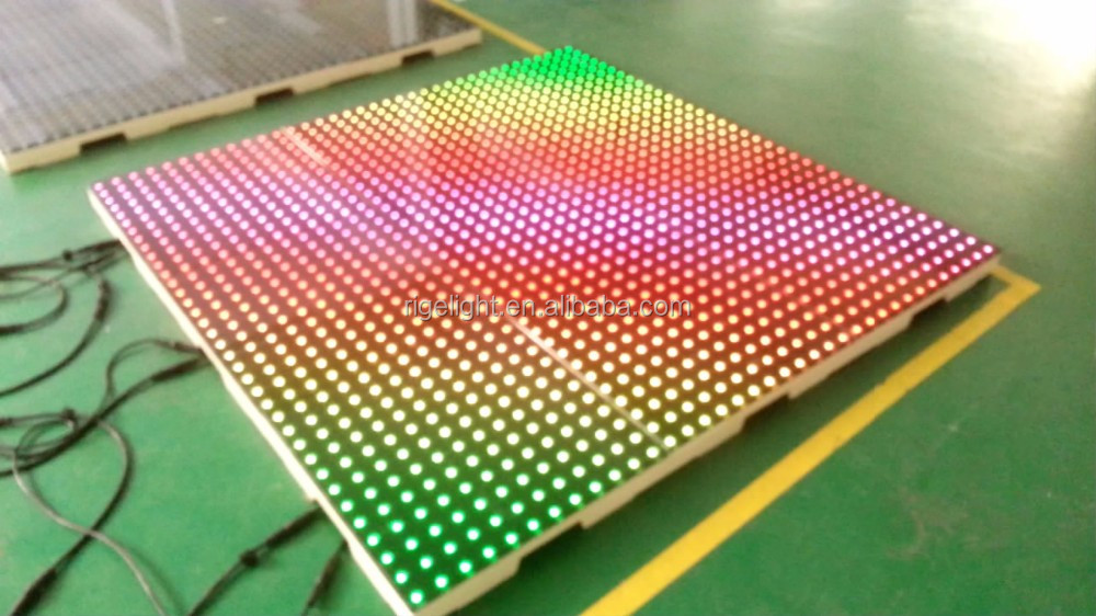 Online wholesale 8x8 Pixels interactive led dance floor projection system