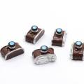 Χονδρικό 100Pcs Cute Mini Camera Resin Simulation Toy Doll House Ornaments Retro DIY MIni Camera Fairy Garden Crafts