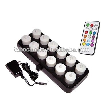 battery tea lights candle/led candle remote control /christmas led candle