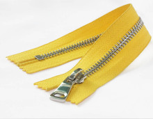 New Developed Stainless Steel Metal Teeth Custom Zips