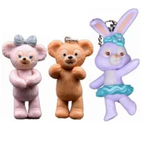 Bear Key Chain PVC Action Figure