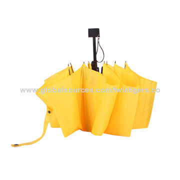 Automatic Folding Umbrella with Customized Printing, Ideal for Promotions or Decoration