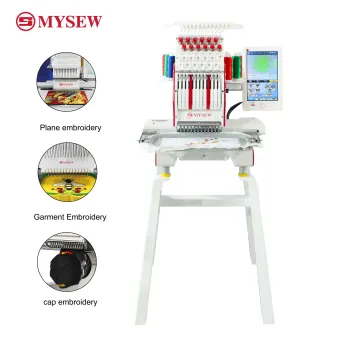 Flat Hat Digital Computer Embroidery Machine