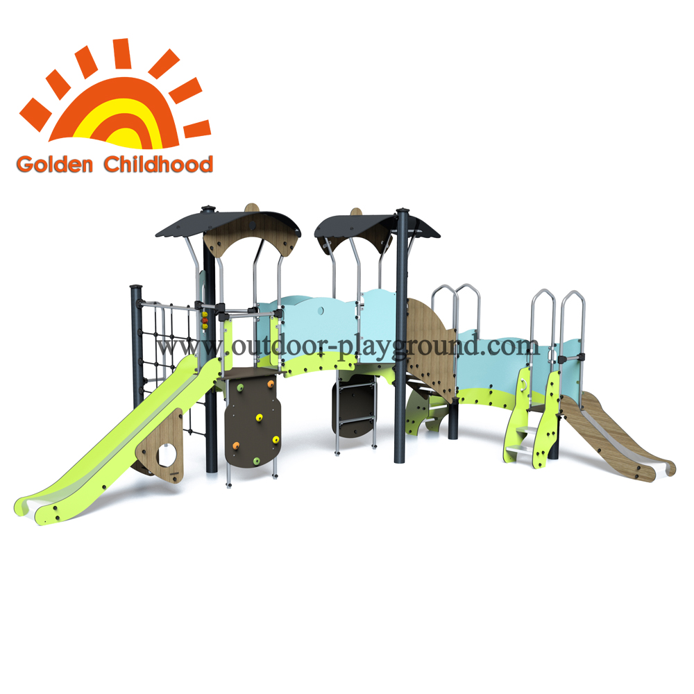 Rope school climbing playground equipment