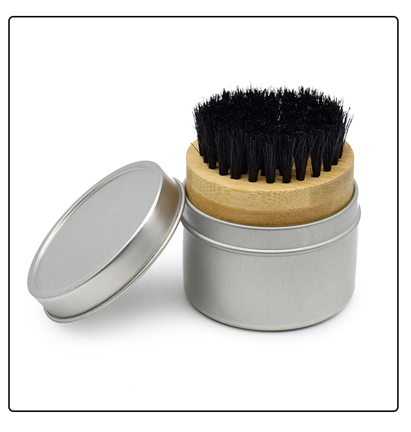 Nylon Material Men Salon Shaving Wooden Handle Brush Product Wooden Barber Beard Brushes Box Set Salon