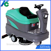 Ride-on floor scrubber dryer