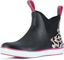 Ankle Leopard Rain Booties