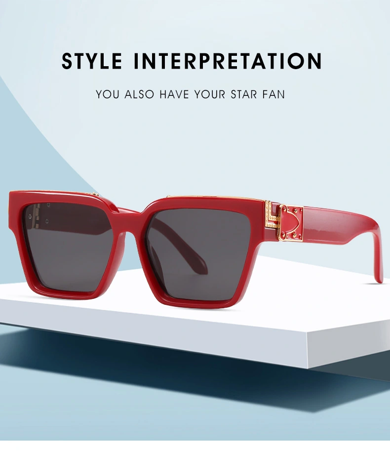 2020 Sunglasses Women Oversized Square Frame