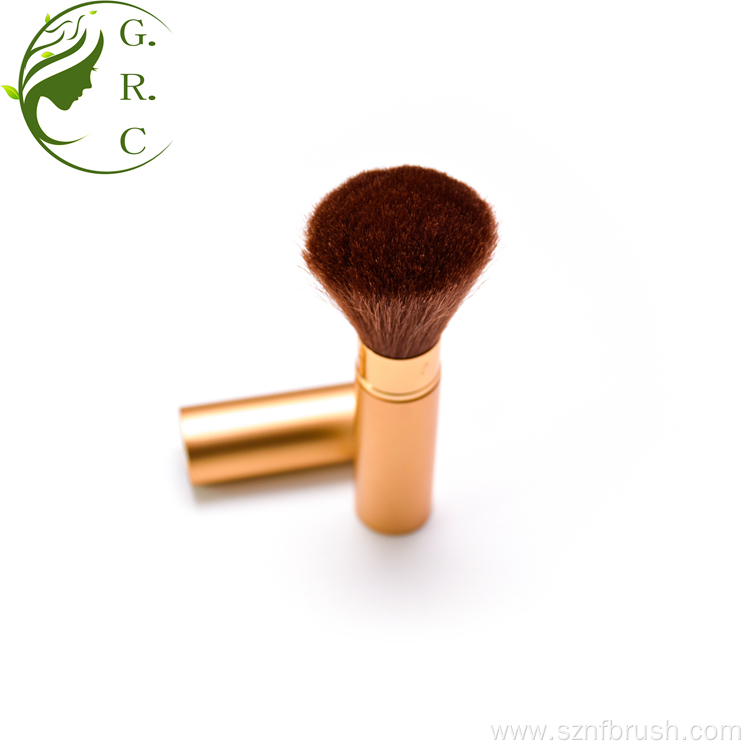 Retractable Loose Powder Kabuki Brush Makeup