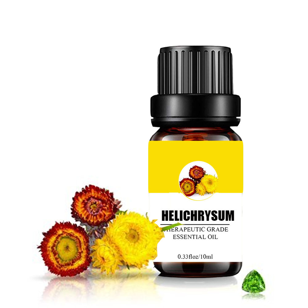 Aceite esencial de helichrysum 100% puro y natural al por mayor