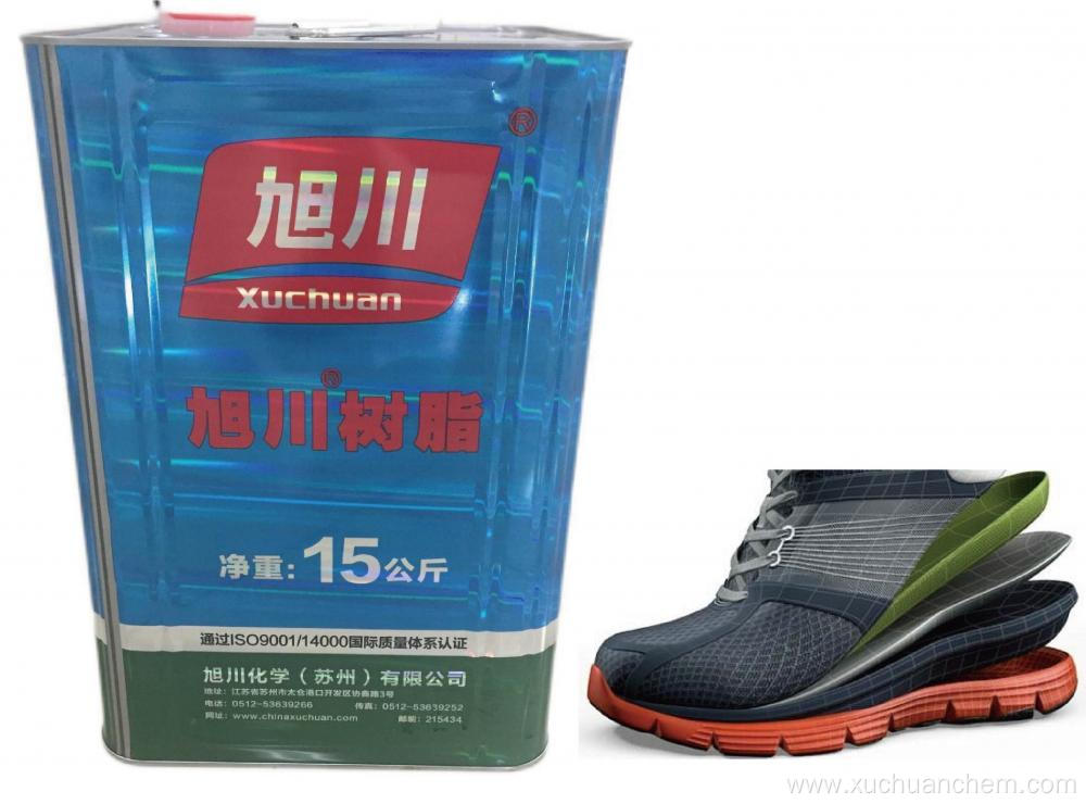 Adhesive polyurethane film foam for shoe