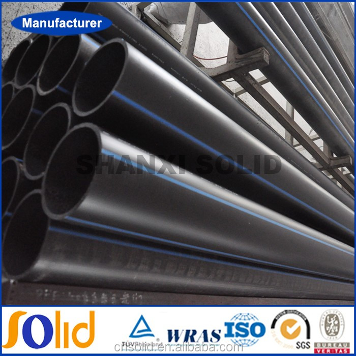 Large Diameter asme pe pipe pn16 pe100 price list