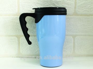 450 ml double wall plastic mug or office mug or travel mug