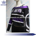 Glitter rhinestone cheerleading uniform for youth