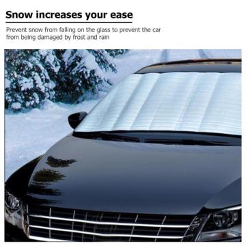 Car Windshield Cover Sunshade Winter Car Windshield Snow Cover Windshield Cover for Ice and Snow Universal