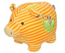 Lovely yellow stripe classic little stupid pig