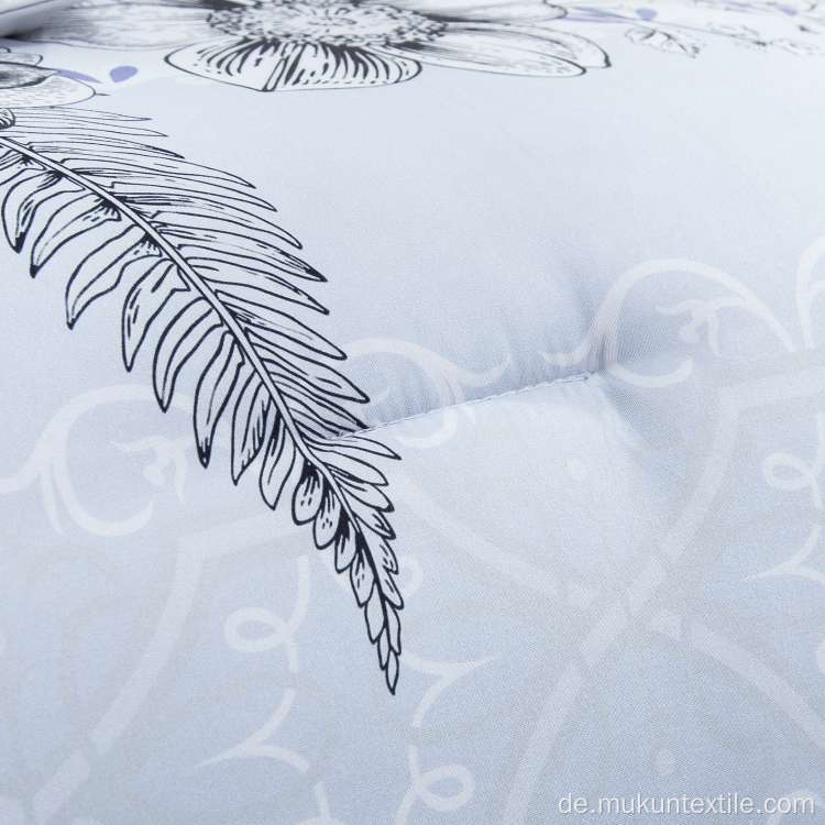 Home Textil Quilt Cover Mikrofaser Bettwäsche Set