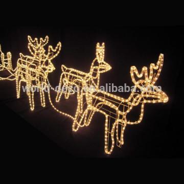 led 3d motif animal christmas light / Large christmas led street light motif / 2014 Christmas motif light