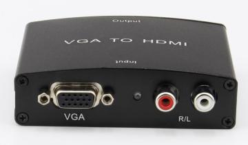 VGA + Audio to HDMI Converter