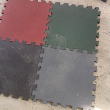 Rubber Mat Gym Fitness Flooring Interlocking Rubber Mat