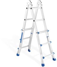 4*3 aluminum adjustable step ladder, ladder step ladder, price aluminum of step ladder