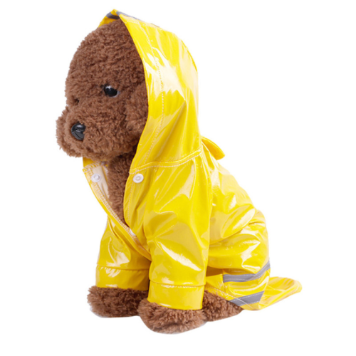 Abrigo de lluvia de peluche impermeable