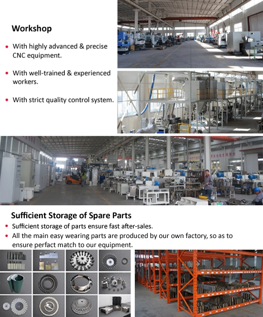 Small Parallel Counter Rotating Powder Coating