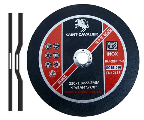 Shandong Zibo Factory Super Thin Cutting Inox Stainless Steel Metal Disc