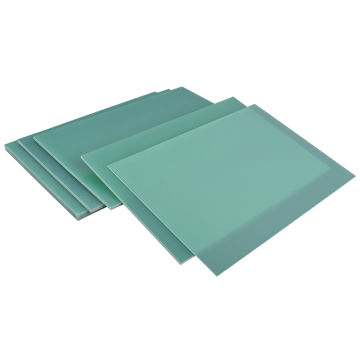 Processing of Teal Fiberglass Boards