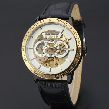 multi function mechanical watch with bezel outsert design