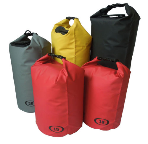 10l Light Weight Red Waterproof Pounch Dry Bags For Boating / Adventure