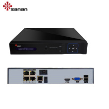 4 canaux H.265 POE AHD NVR