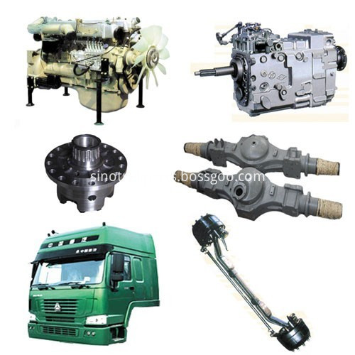 Peças Sinotruk Sinotruk Parts