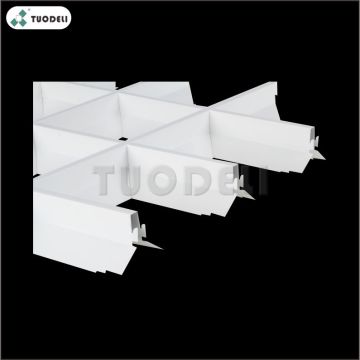 Aluminum Low Pyramid Open Cell Ceiling System