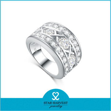 OEM/ODM accepted latest silver ring with factory price