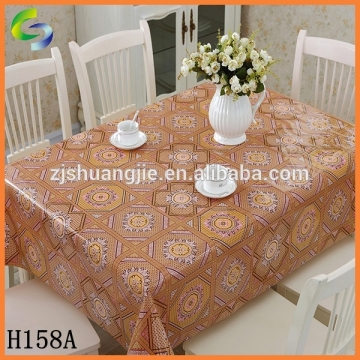 Transparent PVC Plastic Tablecloth for Wholesale