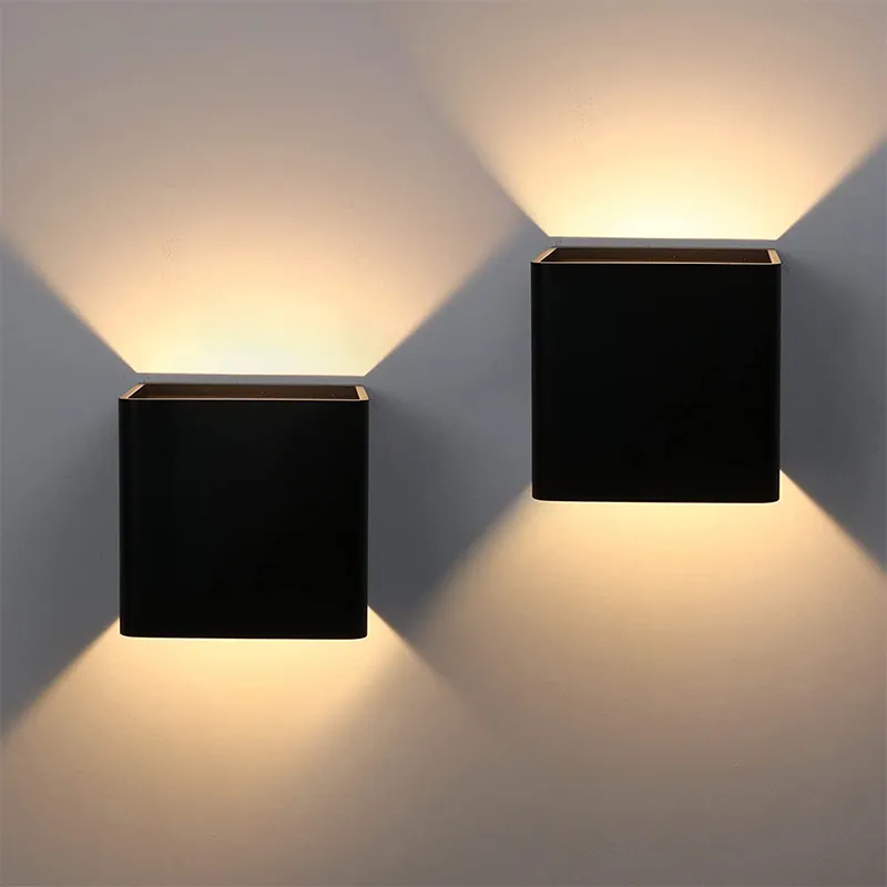 Modern Nordic 6W Waterproof LED Outdoor Wall Light