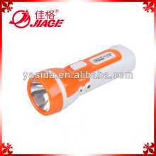 Plastic 0.5W mini handy LED flashlight rechargeable
