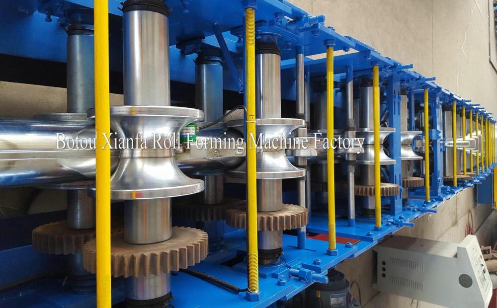 Color Steel Sheet Circular Downspout Roll Forming Machine