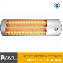 Quartz electric radiant wall heaters