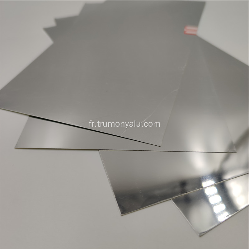 Feuille plate mince en aluminium de 6 mm 5052