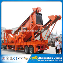 Small Scale Mobile Stone Crushing And Screening Plant