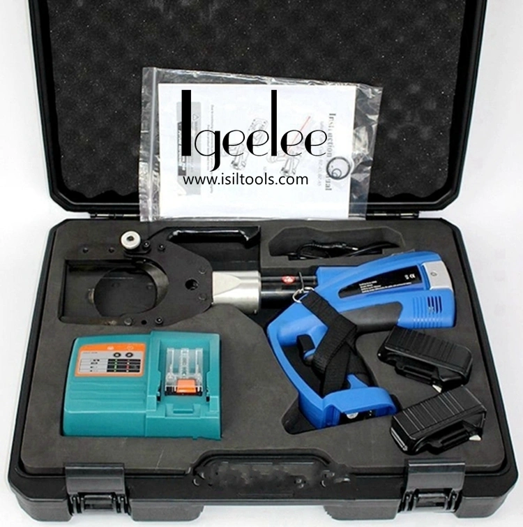 Igeelee Bz-85 Battery Powered Hydraulic Cable Cutter for Dia 85mm Cu/Al Cable and Armoured Cable