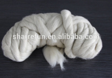 Chinese Manufacture Combed and Worsted Sheep Wool Tops Med Shade 21.5mic/44mm
